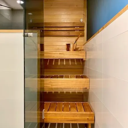 With Sauna In The Heart Of Apartment *