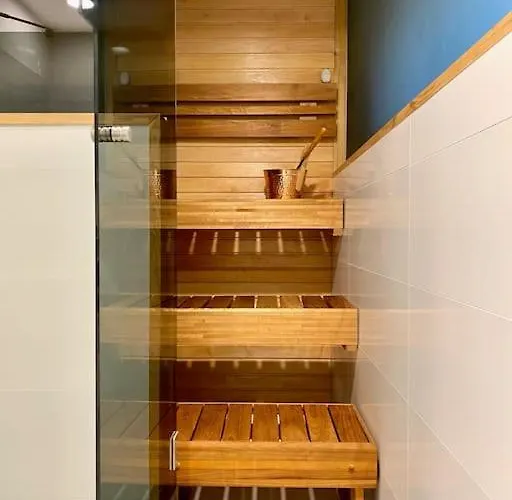 With Sauna In The Heart Of Apartment *